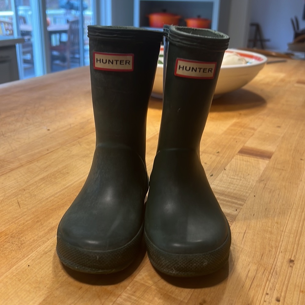 Hunter Boots Toddler Green